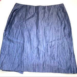 Navy Blue Louben Skirt Size 14